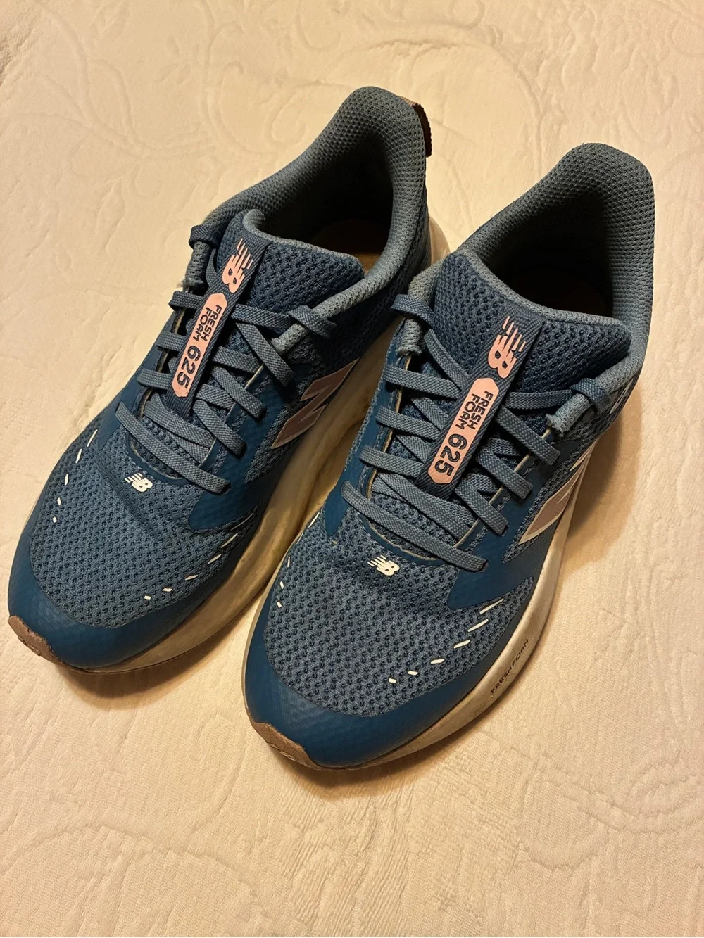 New Balance Fresh Foam 625 Running Shoes - Blue Youth 3.5